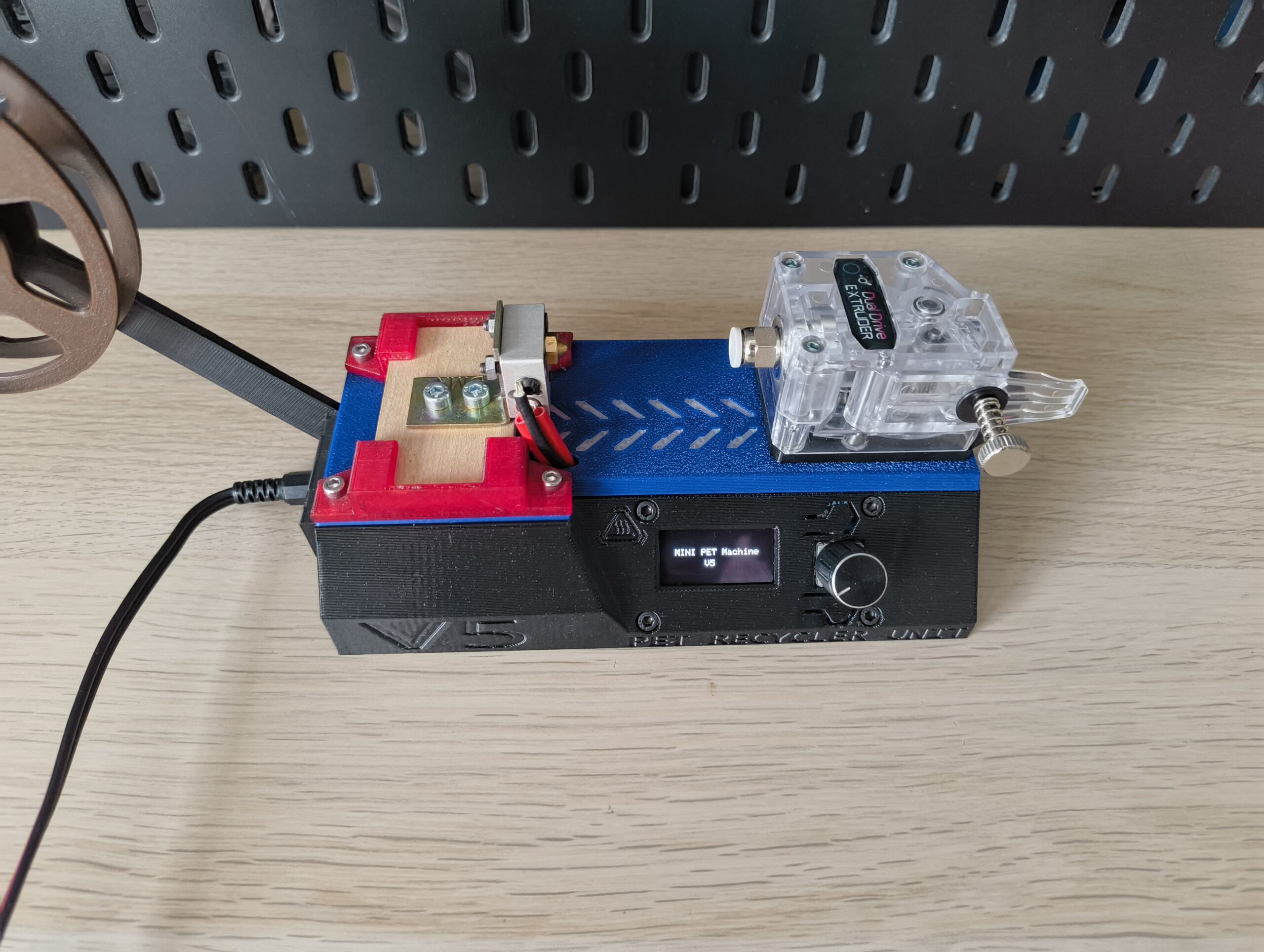 MINI PET Bottle Filament Machine