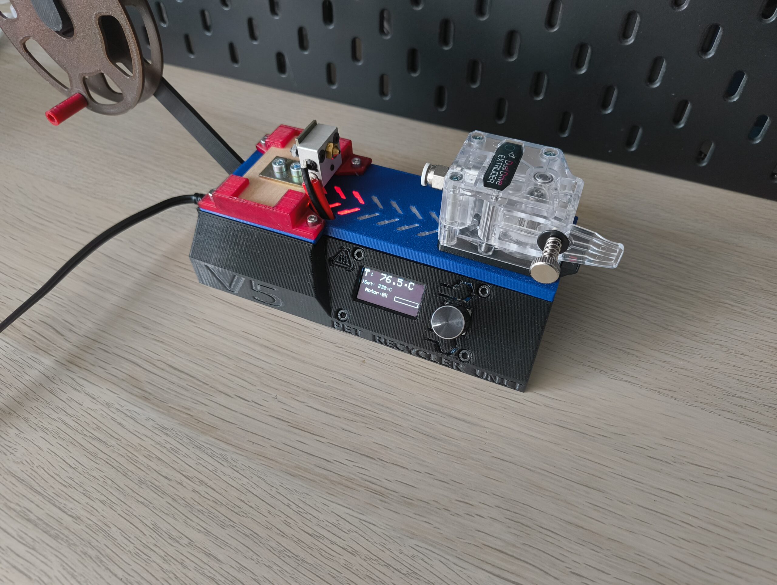 MINI PET Bottle Filament Machine - Obrázek 4