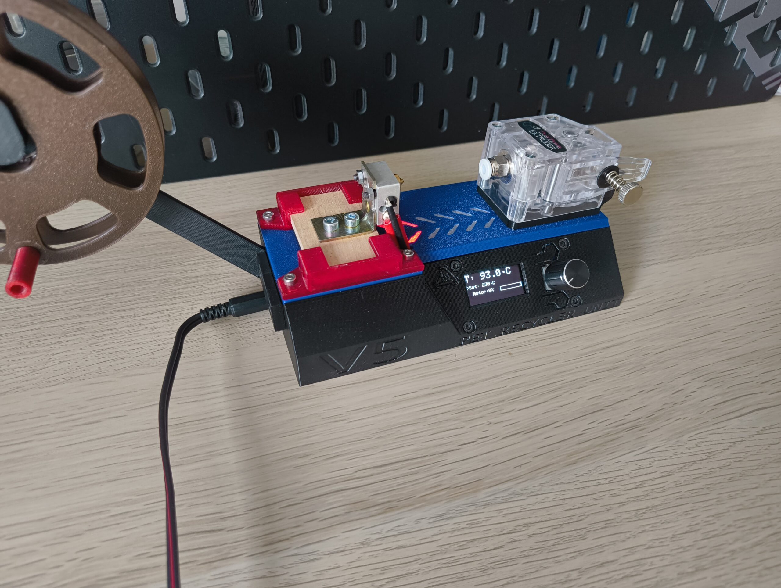MINI PET Bottle Filament Machine - Obrázek 2